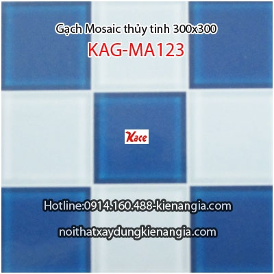 Gạch Mosaic thủy tinh 300x300 KAG-MA123