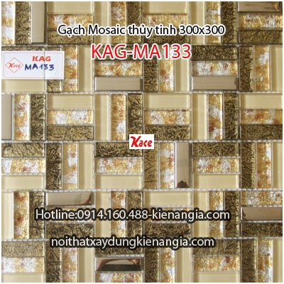 Gạch Mosaic thủy tinh cao cấp 30x30 KAG-MA133