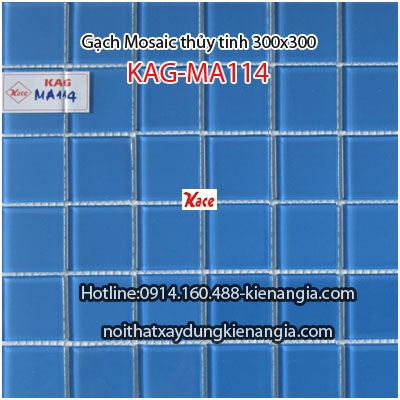 Gạch Mosaic thủy tinh đơn màu 30x30 KAG-MA114
