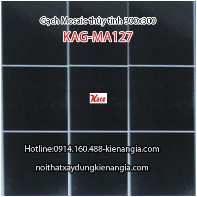 Gạch Mosaic thủy tinh đơn màu 30x30 KAG-MA127