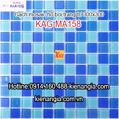 Gạch mosaic hồ bơi 300x300 KAG-MA158