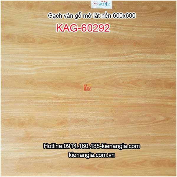 Gạch vân gỗ mờ lát nền 600x600 KAG-60292