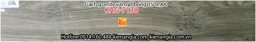 Gạch granite vân gỗ bóng 150x900-KAG-7138