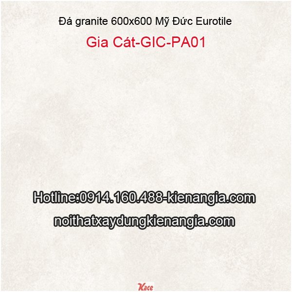 Gạch Mỹ Đức Eurotile 600 Gia Cát GIC-PA01