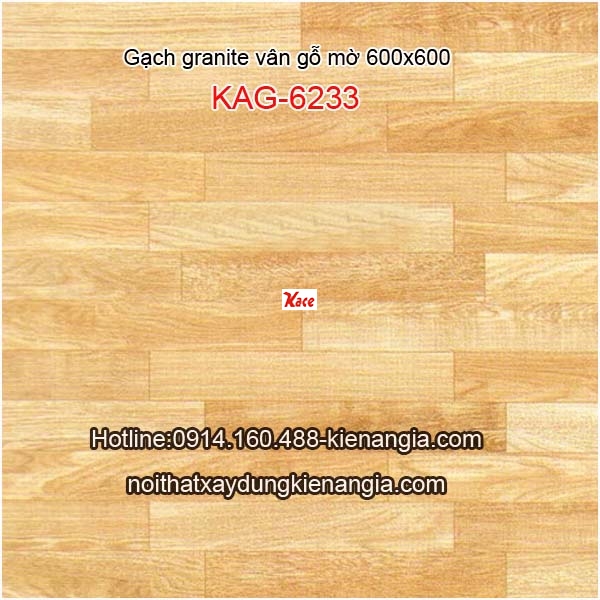 Đá granite vân gỗ lát nền 60x60 KAG-6233