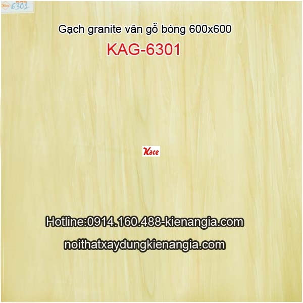 Gạch granite vân gỗ lát nền 60x60 KAG-6301