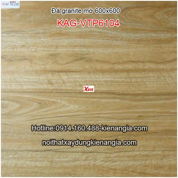 Gạch granite vân gỗ mờ 60x60 KAG-VTP6104