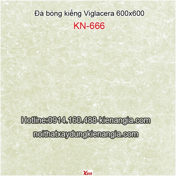 Đá bóng kiếng Viglacera 600x600 KN-666