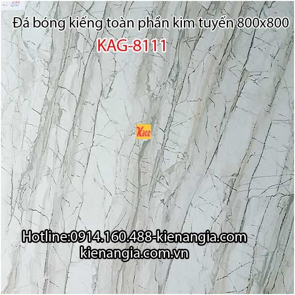 Đá bóng kiếng kim tuyến 800x800 lát nền KAG-8111