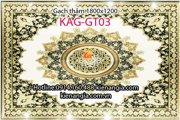Gạch thảm 1800x1200 lát nền biệt thự KAG-GT03