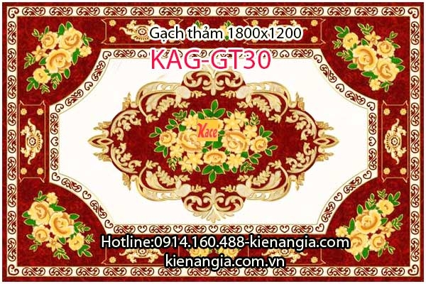 Gạch thảm trang trí 1800x1200 đẹp KAG-GT30
