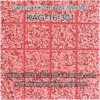 Gạch vỉa hè Terrazzo 300x300 KAG-16-301