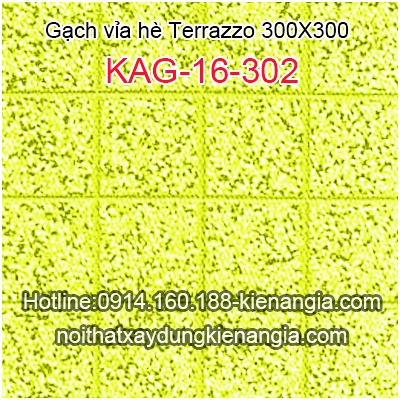 Gạch vỉa hè Terrazzo 300x300 KAG-16-302