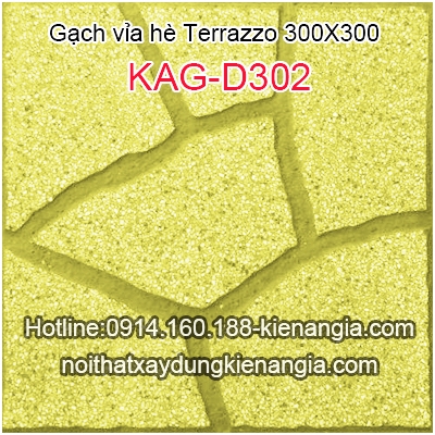 Gạch vỉa hè Terrazzo 300x300 KAG-D302