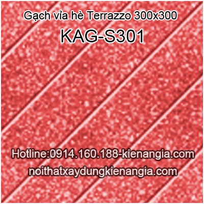 Gạch vỉa hè Terrazzo 300x300 KAG-S301