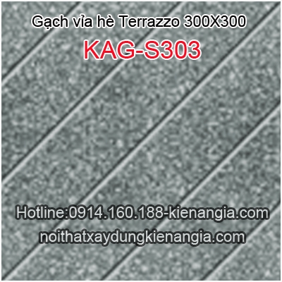 Gạch vỉa hè Terrazzo 300x300 KAG-S303