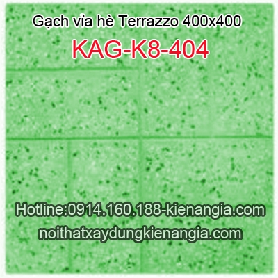 Gạch vỉa hè Terrazzo 400x400 KAG-K8-404