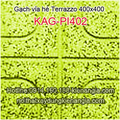 Gạch vỉa hè Terrazzo 400x400 KAG-PI-402