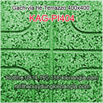 Gạch vỉa hè Terrazzo 400x400 KAG-PI-404