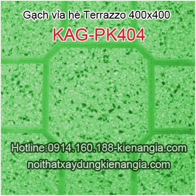 Gạch vỉa hè Terrazzo 400x400 KAG-PK404