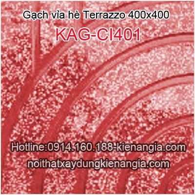 Gạch vỉa hè Terrazzo 400x400 KAG-CI-401
