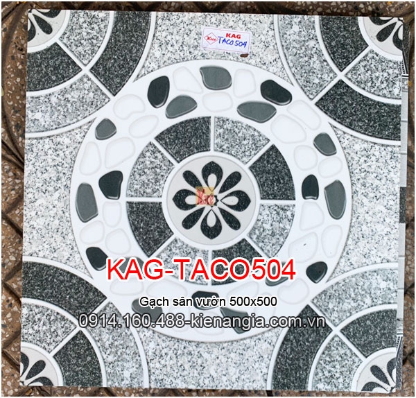 Gạch 3D lát sân vườn 50x50  KAG-Taco504
