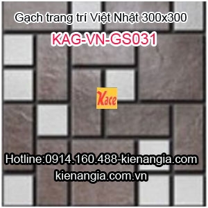 Gạch ngoại nội thất Việt Nhật 300x300 KAG-VN-GS031