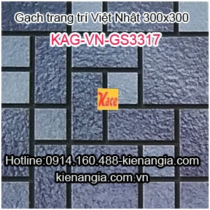 Gạch ngoại nội thất Việt Nhật 300x300 KAG-VN-GS3317