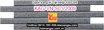 Gạch Việt Nhật ngoại thất cao cấp KAG-VN-SCV2009