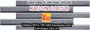 Gạch kiến trúc cao cấp Việt Nhật 100x300 KAG-VN-COC528