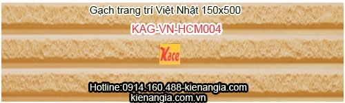 Gạch kiến trúc Việt Nhật giá rẻ 150x500 KAG-VN-HCM004