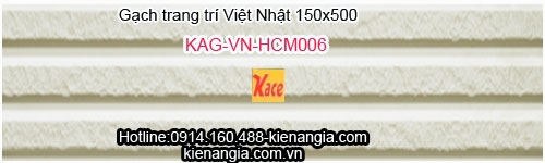 Gạch kiến trúc Việt Nhật giá rẻ 150x500 KAG-VN-HCM006