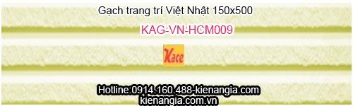 Gạch kiến trúc Việt Nhật giá rẻ 150x500 KAG-VN-HCM009