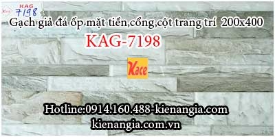 Gạch mặt tiền 200x400 KAG-7198