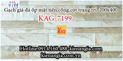 Gạch mặt tiền 200x400 KAG-7199