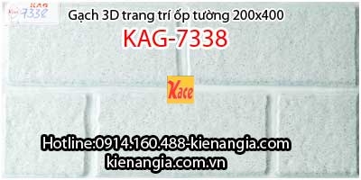 Gạch 200x400 trang trí ốp tường KAG-7338