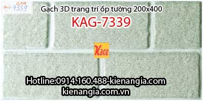 Gạch 200x400 trang trí ốp tường KAG-7339
