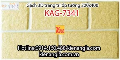 Gạch 200x400 trang trí ốp tường KAG-7341