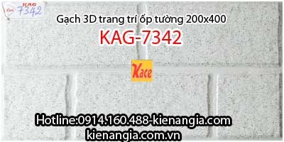 Gạch 200x400 trang trí ốp tường KAG-7342