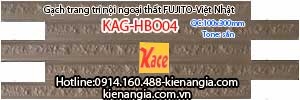 Gạch trang trí bề mặt sần tự nhiên 100x30 Fujito KAG-HBO04