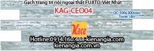 Gạch mặt tiền bề mặt sần FUJITO KAG-CEO04