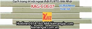 Gạch trang trí  mặt dựng 95x296 Fujito KAG-COC07