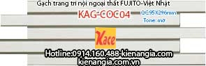 Gạch trang trí mặt tiền 95x296 Fujito KAG-COC04