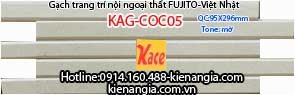 Gạch trang trí mặt tiền 95x296 Fujito KAG-COC05