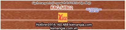 Gạch ngoại thất giả cổ 72x295 Fujito KAG-SCB02
