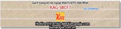 Gạch trang trí ngoại thất các tầng 72x295 Fujito KAG-SBCF7