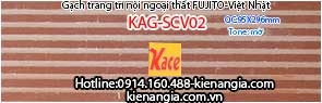 Gạch giả cổ nội ngoại thất 95x296 FUJITO KAG-SCV02