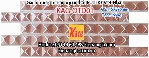 Gạch trang trí tone bóng 115x296 Fujito KAG-OTD01