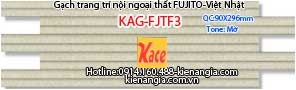 Gạch trang trí tone mờ FUJITO KAG-FJTF3