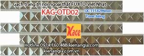 Gạch trang trí tone bóng 115x296 Fujito KAG-OTD02
